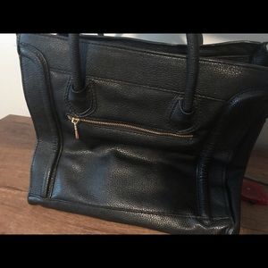 Neiman Marcus Black Leather Purse